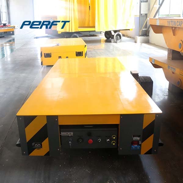 Motorized Transfer Cart For Concrete Factory 20 Ton